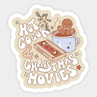 Hot Coco & Christmas Movies Sticker